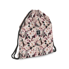 Ars Una : Flowery Pink virágos tindédzser tornazsák, sportzsák 37,5x46cm tornazsák