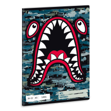 Ars Una Flying Sharks A/5 sima füzet 20-32 füzet