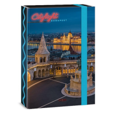 Ars Una Füzetbox ars una a/4 city light-budapest 50854370 füzetbox