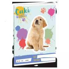 Ars Una : Golden Retriever mintás sima füzet - A5 füzet