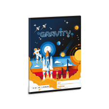 Ars Una : Gravity ûrhajós 3.osztályos vonalas füzet A/5 füzet