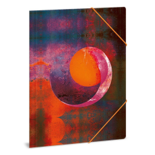 Ars Una Gumis mappa ARS UNA A/4 Mandala orange moon mappa