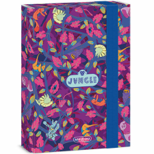 Ars Una : Jungle lila-kék színű füzetbox A/5 füzetbox