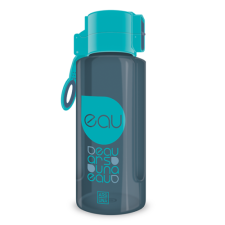 Ars Una Kulacs ARS UNA műanyag BPA-mentes 650 ml zöld-sötétszürke kulacs, kulacstartó