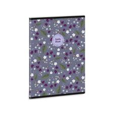 Ars Una : Lovely Bloom Bluebells extra kapcsos kockás füzet A/5 füzet