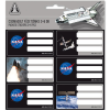 Ars Una : NASA csomagolt füzetcímke 3x6db-os