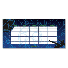 Ars Una Órarend ARS UNA egylapos kétoldalas Champs órarend