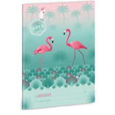 Ars Una Pink Flamingo leckefüzet 32 lapos A/5 füzet
