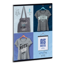 Ars Una Shirt 2 A/5 extra kapcsos füzet-sima füzet