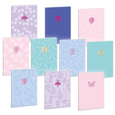 Ars Una Soft touch Spring-mix A/4 extra kapcsos füzet-ponthálós füzet