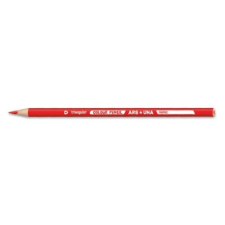 Ars Una Színes ceruza ARS UNA háromszögletű piros színes ceruza
