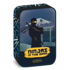 Ars Una többszintes tolltartó - Ninjas in the dark tolltartó