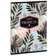 Ars Una : Tropical Leaf négyzethálós füzet A/5 40lapos füzet