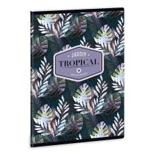 Ars Una Tropical Palm Leaf A/5 extra kapcsos füzet-négyzethálós füzet