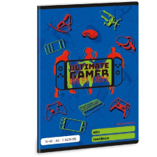  Ars Una Ultimat Gamer 5141 16-32 2. osztályos vonalas füzet füzet