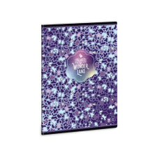 Ars Una : Wonderland Ghost Blue négyzethálós füzet A/5 40lapos füzet
