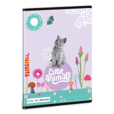 Arsuna Ars Una Cute Animals-kitten A/5 négyzethálós füzet 27-32 füzet