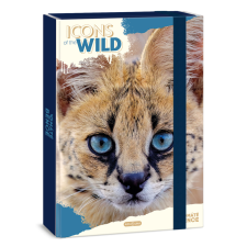 Arsuna Ars Una Icons of the Wild-Serval A/4 füzetbox füzetbox