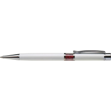 ART CRYSTELLA golyóstoll fehér, középen piros SWAROVSKI kristályokkal töltve (TSWGK207) toll