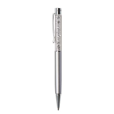 ART CRYSTELLA Golyóstoll felül fehér SWAROVSKI® kristállyal - 0.7mm / Kék (1805XGT230) toll
