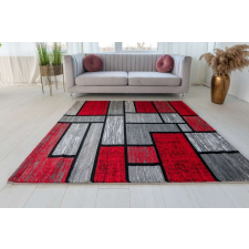 Art Dynamico Art 1501 (L.Grey-Red) szőnyeg 3db-os 80x Szett Piros-Szürke lakástextília