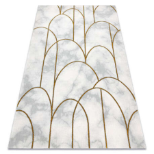 Art EMERALD szőnyeg 1016 glamour, elegáns art deco, márvány krém / arany 120x170 cm lakástextília