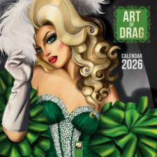  Art of Drag Wall Calendar 2026 (Art Calendar) (Kalendář/Diář) naptár, kalendárium