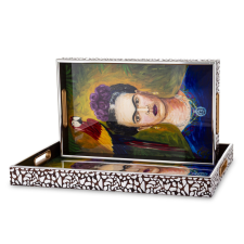 Art-Pol Taca Kpl. 2 Szt. tworzywo sztuczne wielokolorowy 4x45x32 4x40x25cm konyhai eszköz