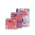 Artebene GmbH (KP) Artebene ajándéktasak (18x25x8 cm) narancs-pink csíkos (5)