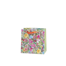 Artebene GmbH (KP) Artebene ajándéktasak (20x20x11 cm), színes virágos (5) ajándéktasak