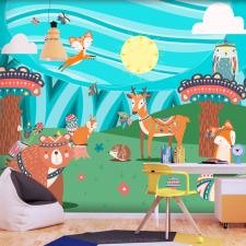 Artgeist Fotótapéta - Adventures in the Woods 100x70 tapéta, díszléc és más dekoráció