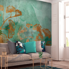 Artgeist Fotótapéta - Copper Ginkgo 150x105 tapéta, díszléc és más dekoráció