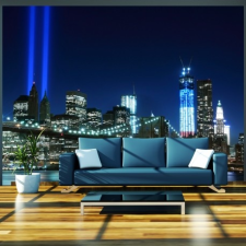 Artgeist Fotótapéta - Floodlights over NYC tapéta, díszléc és más dekoráció