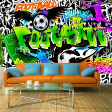 Artgeist Fotótapéta - Football Graffiti tapéta, díszléc és más dekoráció