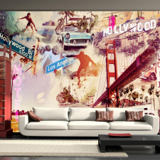 Artgeist Fotótapéta - Hollywood, Miami, Los Angeles... 400x280 tapéta, díszléc és más dekoráció