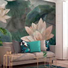 Artgeist Fotótapéta - Lilac Pond 100x70 tapéta, díszléc és más dekoráció