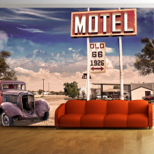 Artgeist Fotótapéta - Old motel 200x140 tapéta, díszléc és más dekoráció