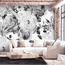 Artgeist Fotótapéta - Sentimental Garden (Black and White) 250x175 tapéta, díszléc és más dekoráció
