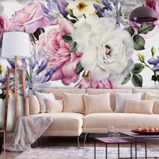 Artgeist Fotótapéta - Sentimental Garden (Colourful) 100x70 tapéta, díszléc és más dekoráció