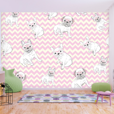 Artgeist Fotótapéta - Sweet Puppies 450x315 tapéta, díszléc és más dekoráció