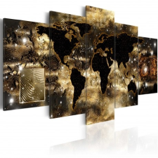 Artgeist Kép - Continents of bronze grafika, keretezett kép