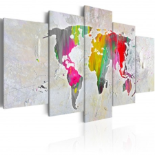 Artgeist Kép - Illustration of the World grafika, keretezett kép