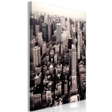 Artgeist Kép - Manhattan In Sepia (1 Part) Vertical 40x60 grafika, keretezett kép