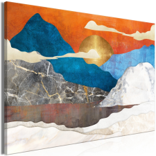 Artgeist Kép - Mountain Idyll (1 Part) Wide 90x60 grafika, keretezett kép