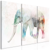 Artgeist Kép - Painted Elephant (3 Parts) 90x60