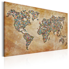 Artgeist Kép - Postcards from the World térkép