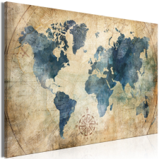 Artgeist Kép - Retro Map (1 Part) Wide térkép