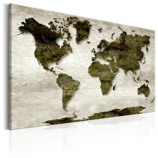 Artgeist Kép - World Map: Green Planet térkép