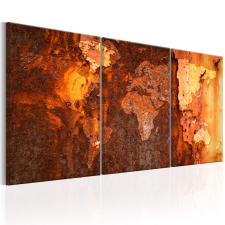 Artgeist Kép - World Map: Old Rust térkép
