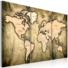 Artgeist Kép - World Map: The Sands of Time térkép